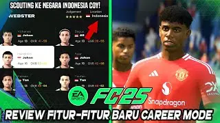 Mencoba Fitur-Fitur Baru Manager Career Mode FC 25 - FC 25 Career Mode Indonesia