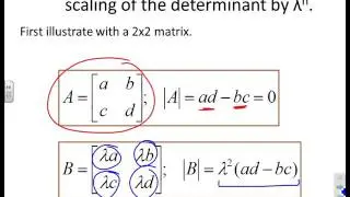 Matrices 12 - shortcut methods for determinants