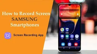 Samsung Screen Recorder : How to Record Screen in Samsung Mobilephones | A80/A70/A50/A30/A20/A10
