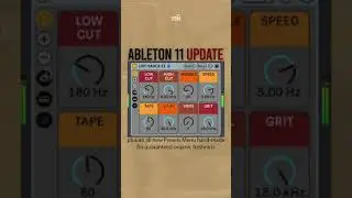 Ableton 11 SAUCE Updates