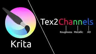 Krita - Textures to Channels [Tutorial]