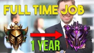 How a HARDSTUCK Gold Player Got MASTER in 1 YEAR While Having a FULL TIME JOB