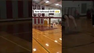 This is an interesting drill 😂 (via lady_greyhound_basketball/Instagram) #shorts