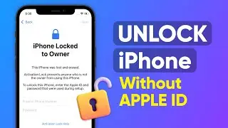 [2 Ways] How to Unlock iPhone without Apple ID and Password - Update 2024