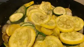 Sautéed Zucchini And Squash Easy