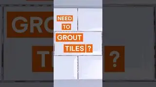 Installing tiles? Here’s your grouting game plan 💪🛠️#DIY #Howto #BandQ