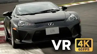 LEXUS LFA at NURBURGRING NORDSCHLEIFE - GRAN TURISMO 7 VR GAMEPLAY + REPLAY