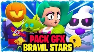 🎃PACK GFX BRAWL STARS OCTUBRE 2021 (Temporada 9 del Brawl Pass)