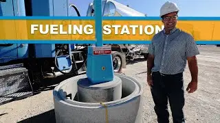 Precast Concrete Products Used For Fueling Station (Pole Base)