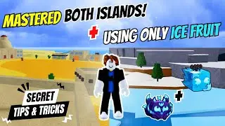 Blox Fruits: Mastering DESERT & FROZEN Islands Using ONLY Ice Fruit ❄️🔥 | Roblox BLOX FRUITS