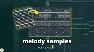 How to use melody loops - Afrobeat fl studio tutorial 2022