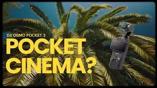 The DJI Pocket 3 CINEMATIC FILM LOOK Test Footage (Dehancer)