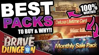 THE BEST PACKS TO BUY!! - Brave Dungeon: Roguelite IDLE RPG