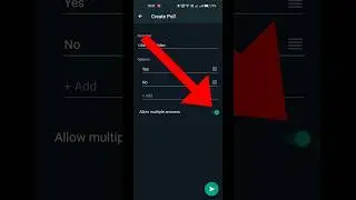 How To Create Poll In WhatsApp | WhatsApp New Update | WhatsApp Poll Create