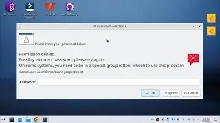 Cara Mengatasi KDE su Menolak Password Root Di Kubuntu 22.04