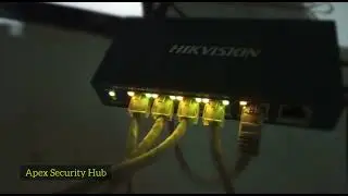 Hikvision 4 port PoE switch working mode - Apex Security Hub