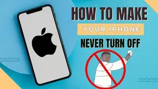 How to make your Iphone never turn off