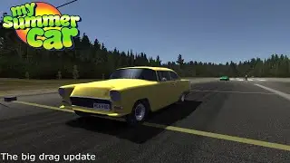 My summer car - HUGE DRAG RACING UPDATE PART 1