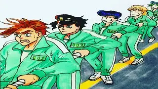 JoJo Comic Dub Joestars Play Squid Game