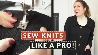 Sew Knits Like a Pro: Cardigan Sew-Along