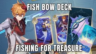 The New End of the Line Bow + Treasure Combo is Insane! | Genshin TCG