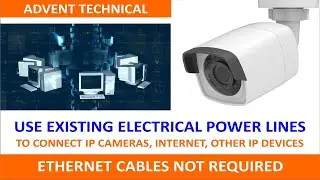 CCTV Over Electrical Lines | Powerline Adaptor | Power-line Communication | internet over powerline