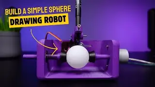 Build a simple 3D sphere drawing robot