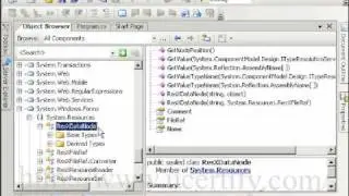 How to view and manage the Object Browser elements - uCertify