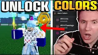 Meme Sea: HOW TO CHANGE/UNLOCK AURA COLOR FAST & EASY (Location)