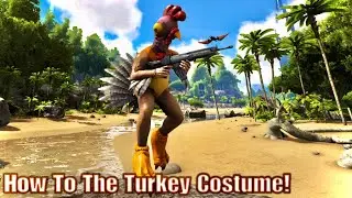 How To Spawn The Turkey Costume In The Ark Turkey Trial Event!