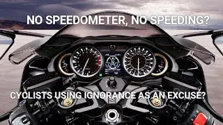 No speedometer, no speeding? Are cyclists using ignorance as an excuse?