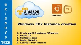 How to Create AWS Windows EC2 Instance and deploy website on IIS