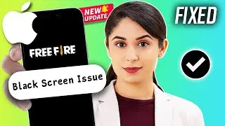 How to Fix Black Screen Issue on Free Fire iPhone 2024 | FF Black Screen Problem Solved