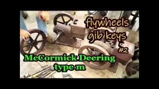 Easy Seized Flywheel Removal mccormick deering engine Gib Key
