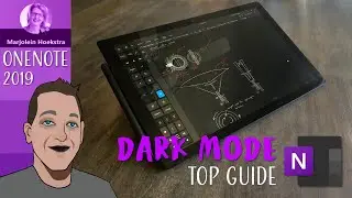 OneNote 2019 Dark Mode *new Artist Pad and 5 needed tips for Microsoft's number 1 note taking app!