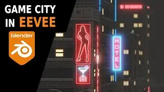 Realtime City in Blender Eevee