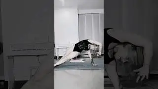 Black & white yoga  session