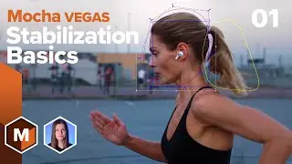 Mocha VEGAS: Stabilization. Locked-on effect in VEGAS PRO