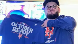 METS FAN REACTS TO GAME 3 WILD CARD WIN VS THE BREWERS #MLBPOSTSEASON