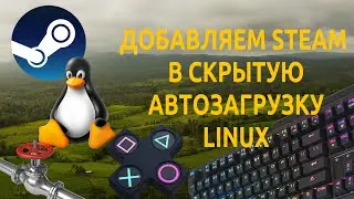 🎮️ Steam в Linux | добавляем в скрытую автозагрузку 🐧