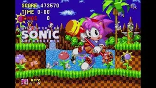 Sonic Hack Longplay - Superstars Amy in Sonic 1