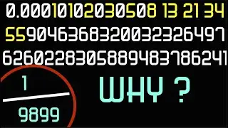 The beauty of generating functions. Why this fraction gives Fibonacci sequence ?