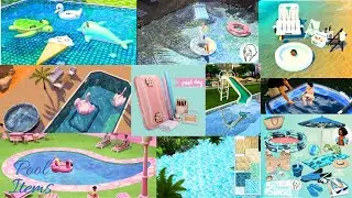 POOL/BEACH ITEMS | CC LINKS || SIMS 4