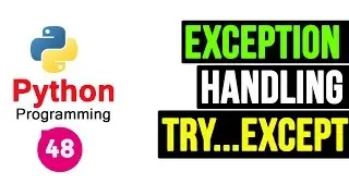 Python Programming Tutorial - Exception Handling (Part-1)