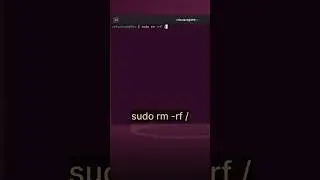 sudo rm -rf /