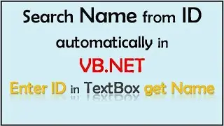 How to Get Values from Database into Textbox in vb.net