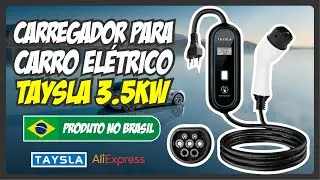 RECEBI um dos MELHORES CARREGADOR PORTÁTIL para CARRO ELÉTRICO - TAYSLA 3.5KW