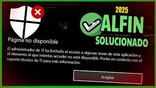 El administrador TI ha limitado el acceso a algunas áreas. SOLUCIONADO ERROR WINDOWS DEFENDER 2023