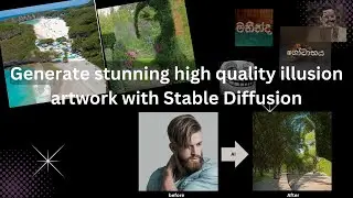 Master Illusion Art: Creating Jaw-Dropping Pieces with Stable Diffusion AI! ( @Frex-IQ )