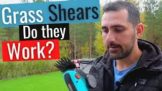 Cordless Grass Shears  // Better than a trimmer?